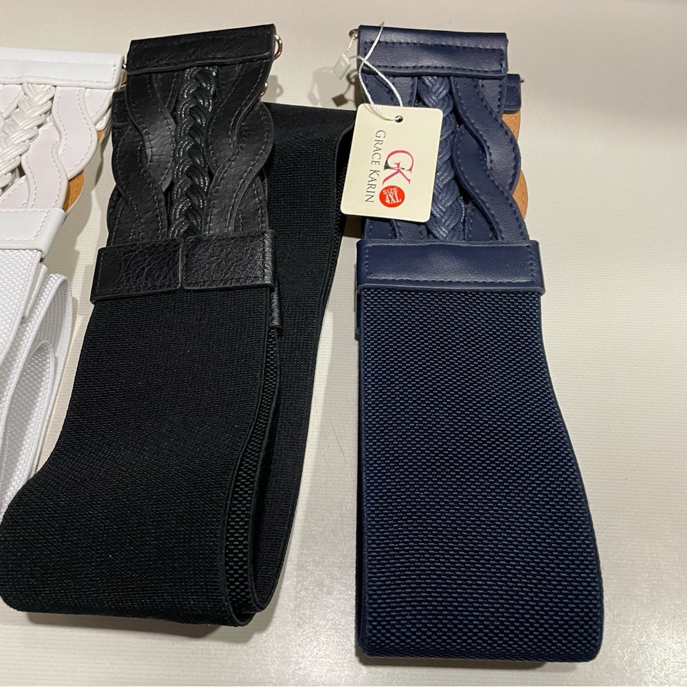 Grace Karin 4 Braided Belts 4X 46” New - Picture 8 of 10